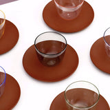 "Mocha" Set by Lobmeyr & Meissen