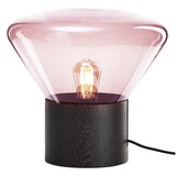 Medium "Muffins" Oak Base Table Lamp by Lucie Koldova & Dan Yeffet