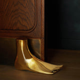 "Foot" #4273-3 Doorstop XL in Brass by Carl Auböck