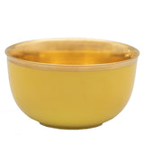 "Schubert" Champagne Bowl Mandarin & Gold by Augarten