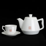 "Palatin" Tea Pot with Monogram by Gottfried Palatin
