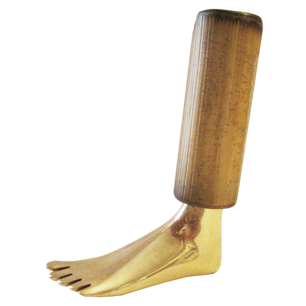 Gold Hand Brass Corkscrew by Carl Auböck