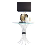 Lucite "Reed" Side Table