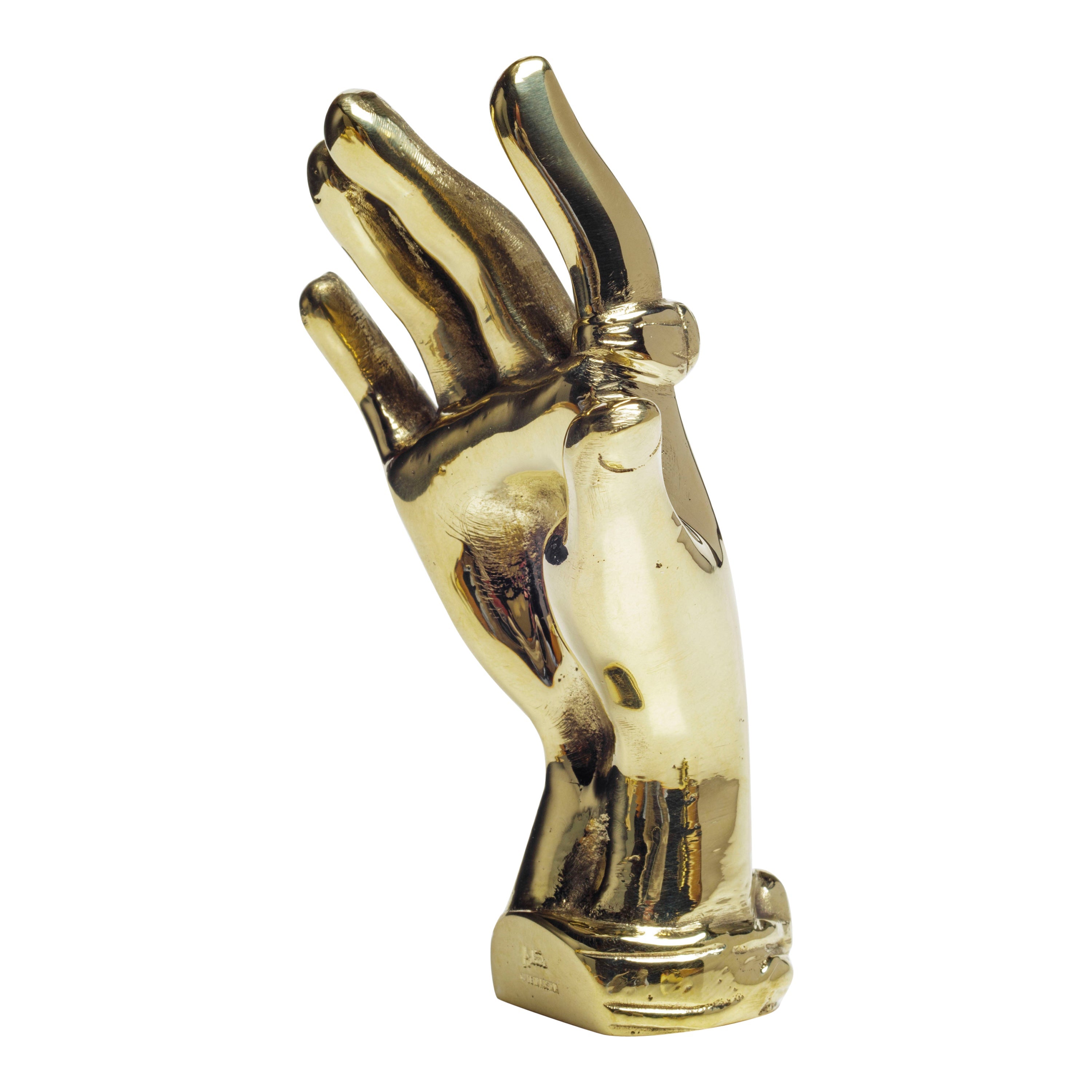 "Zum Busch Hand" #5275 Paperweight by Carl Auböck