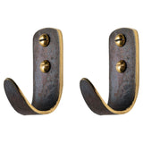 Pair of Small Hooks #4330 Large by Carl Auböck (Copy)