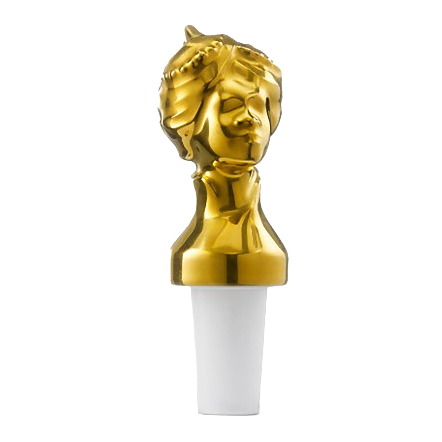 "Orient Indian" Bottle Stopper 24K Gold