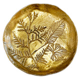 Collection of Mid-Century Flora Brass Dishes