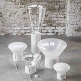 Medium "Muffins" Walnut Base Table Lamp by Lucie Koldova & Dan Yeffet