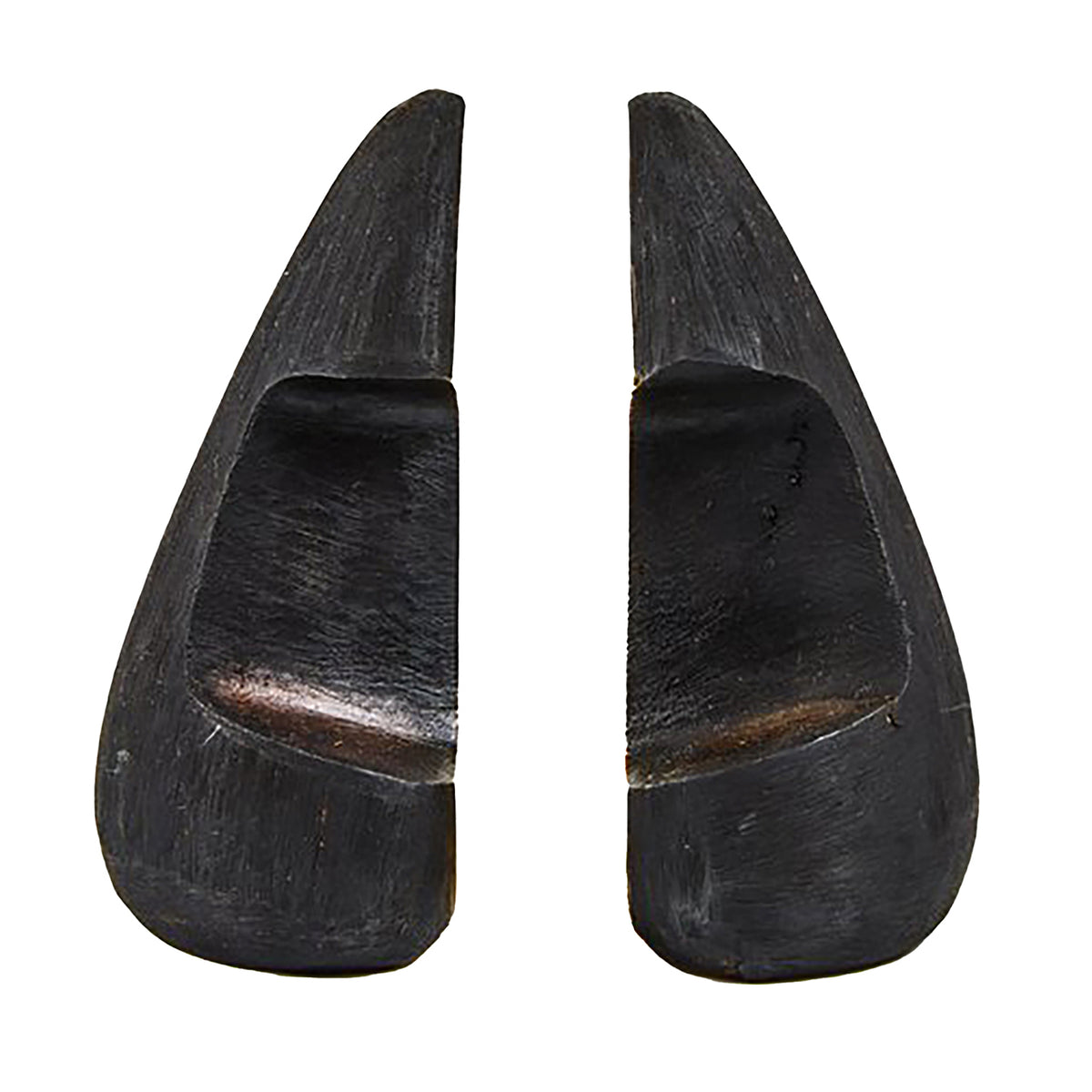 Pair of "Cello" Bookends #4637 in Patinated Brass by Carl Auböck (Copy)