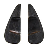 Pair of "Chello" Bookends #4637 in Patinated Brass by Carl Auböck (Copy)
