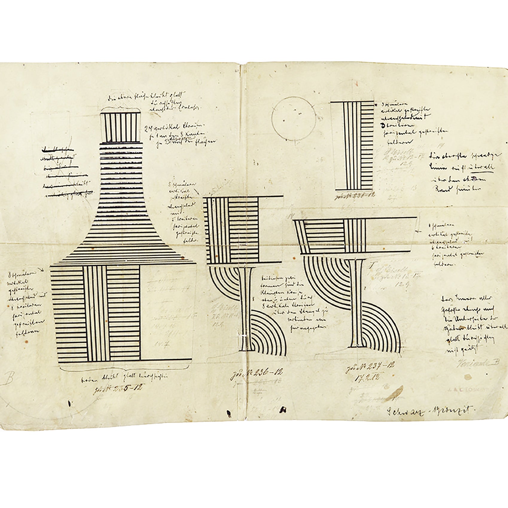 "Series B" Decanter by Josef Hoffmann
