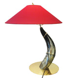 "Horn" Table Lamp #7255-2 by Carl Auböck