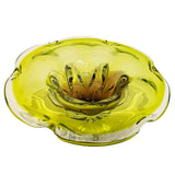 Large Round Sommerso Czech Glass Bowl