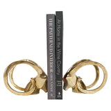Pair of Brass Ibex Bookends