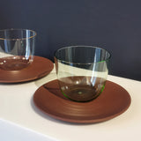 "Mocha" Set by Lobmeyr & Meissen