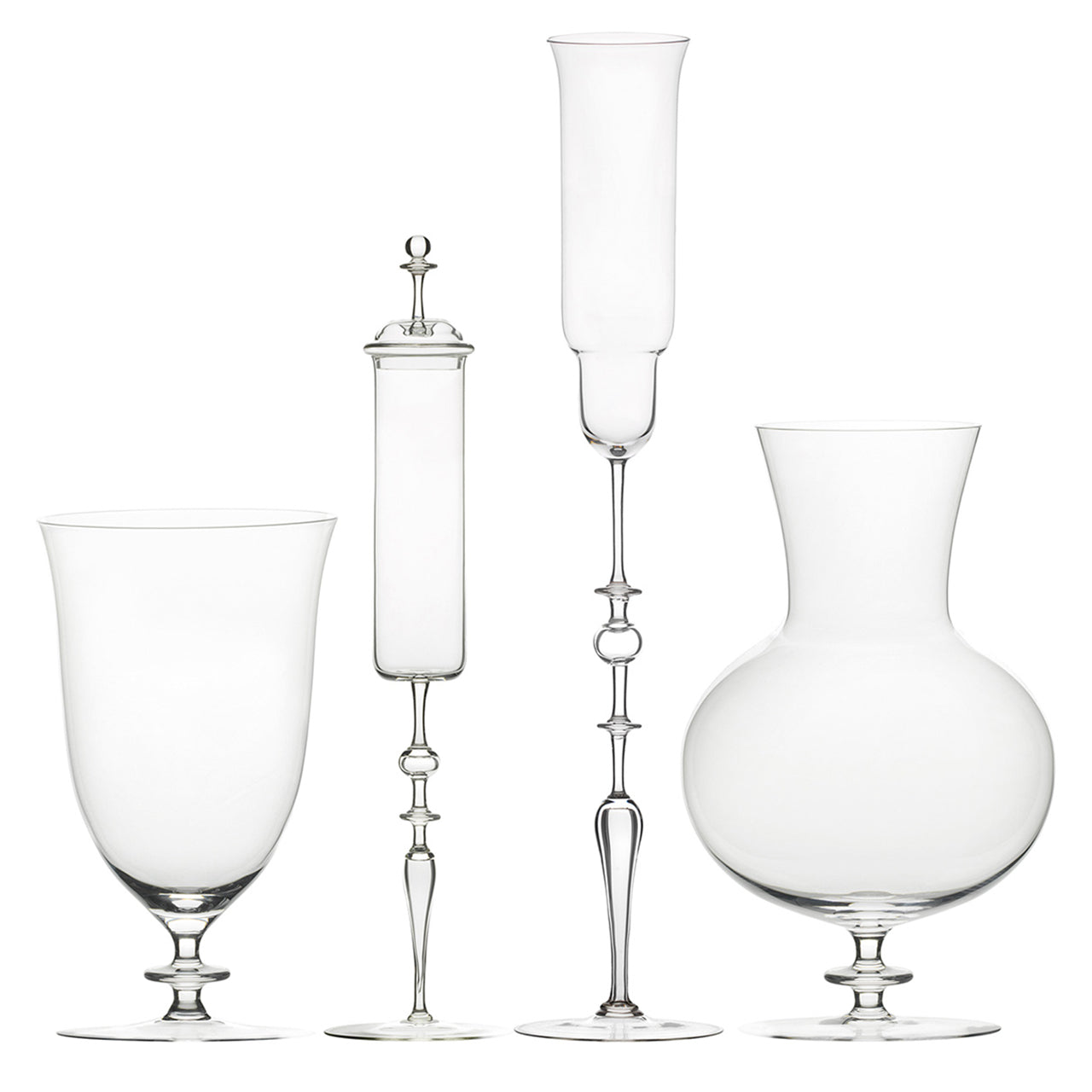 "Mousselin" Vases by Oswald Haerdtl