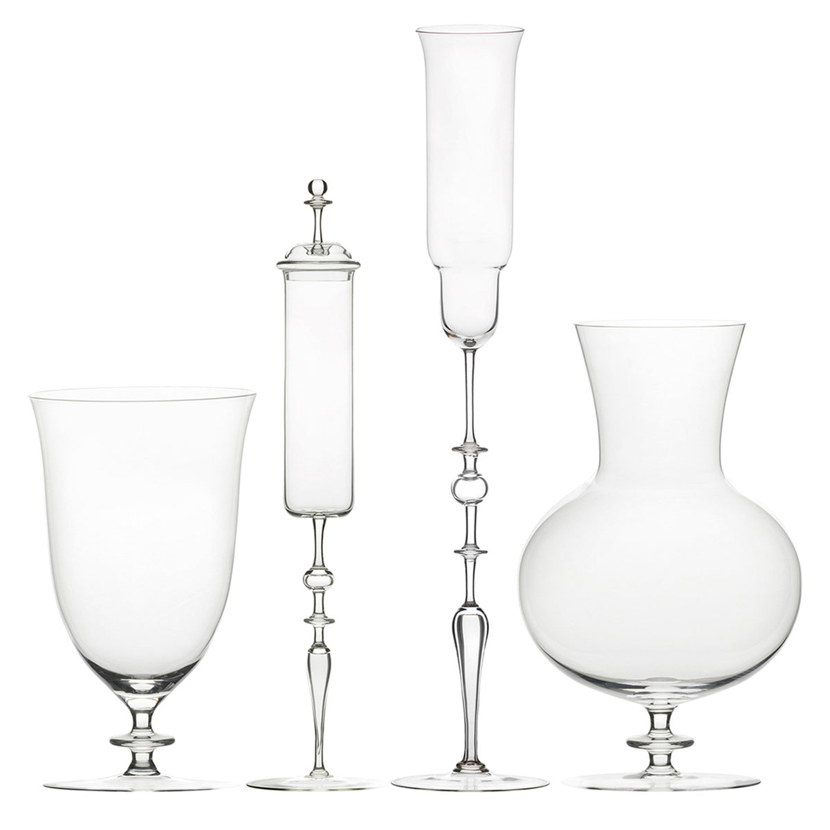 "Mousselin" Vases by Oswald Haerdtl