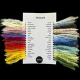 Mohair King Blanket with Large Tassel Fringe