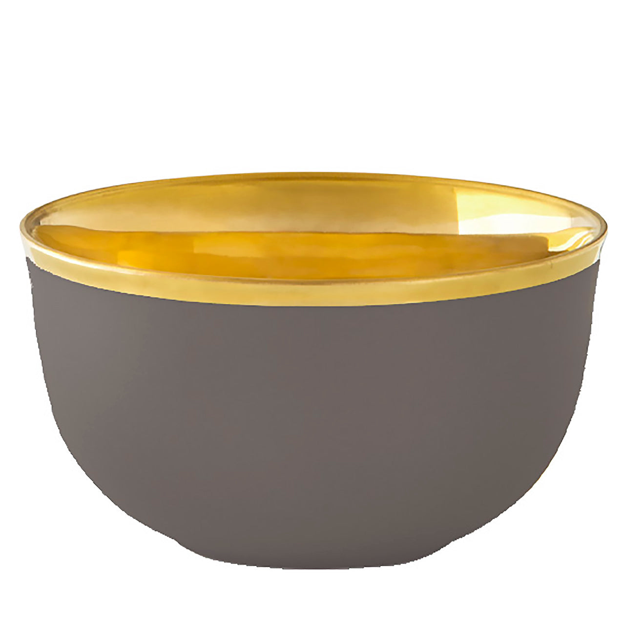 "Schubert" Champagne Bowl Carmine Red & Gold by Augarten