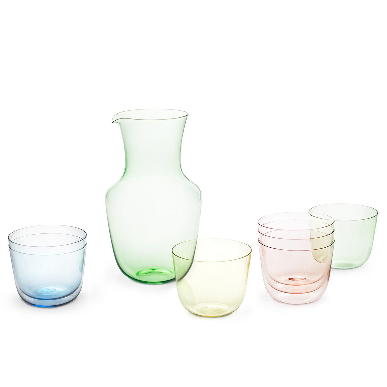 "Alpha" Carafe Green by Hans Harald Rath