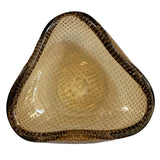 Amber Murano Glass Bowl by Carlo Scarpa
