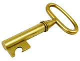 "Key" Corkscrew in Brass by Carl Auböck