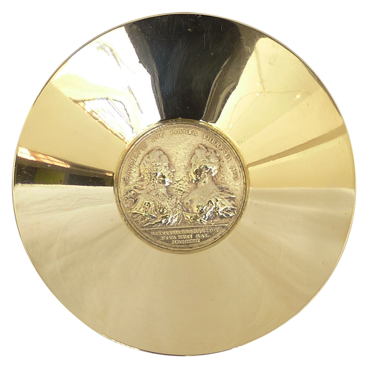 Brass Bowl by Carl Auboeck