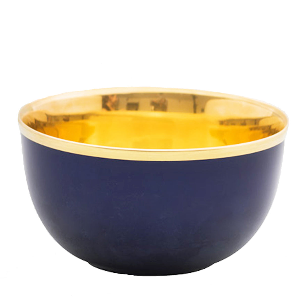 "Schubert" Champagne Bowl Forest Green Matte & Gold by Augarten