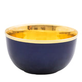 "Schubert" Champagne Bowl Lilac & Gold by Augarten