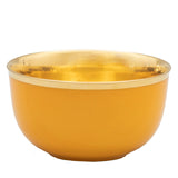 "Schubert" Champagne Bowl Yellow & Platinum by Augarten