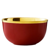"Schubert" Champagne Bowl Mocca & Gold by Augarten