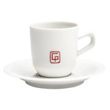 "Palatin" Espresso Cup & Saucer with Monogram by Gottfried Palatin
