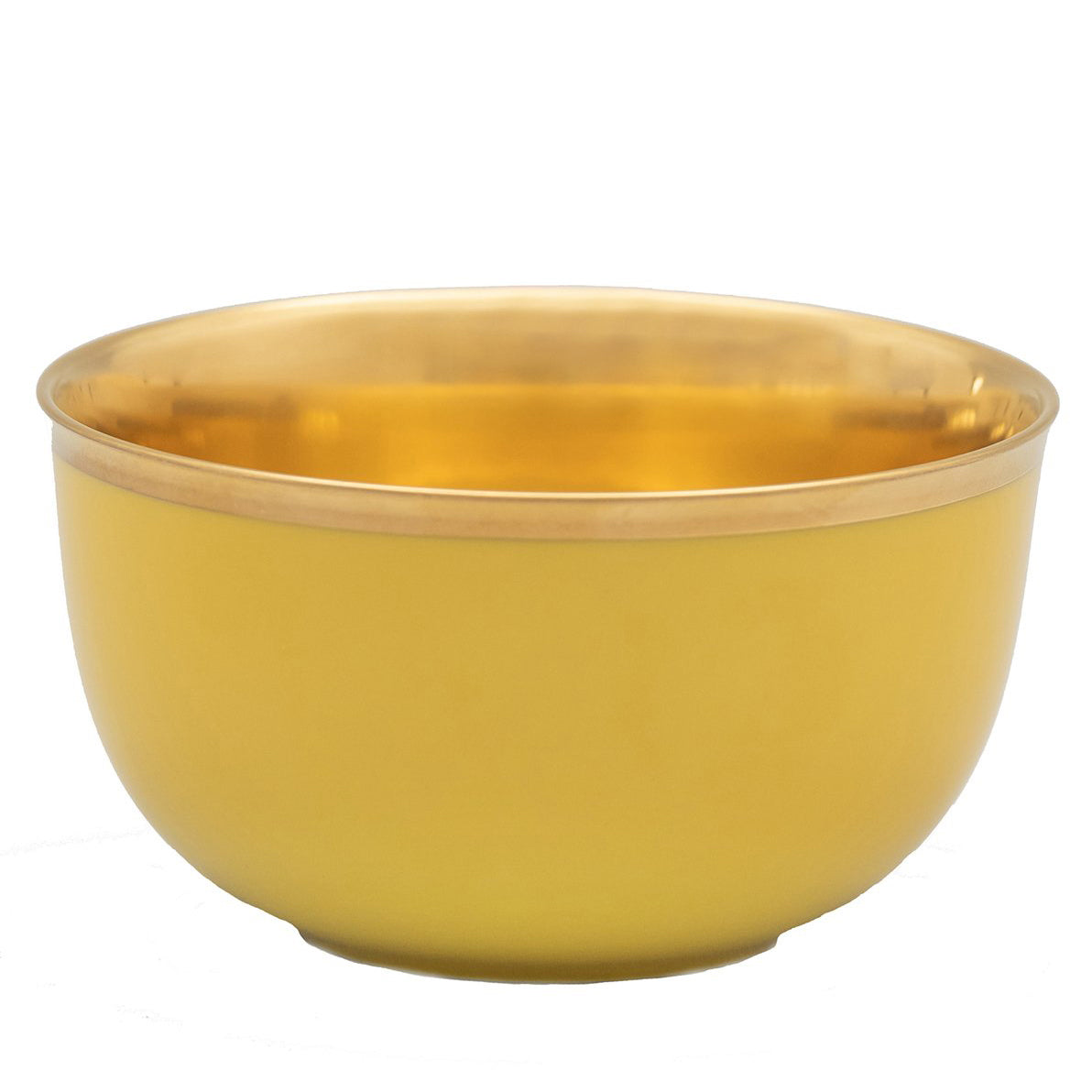 "Schubert" Champagne Bowl Carmine Red & Gold by Augarten
