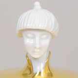 "Orient Malay" Sugar Bowl with Platinum Lid by Ena Rottenberg