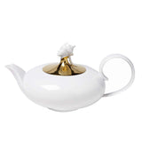 "Orient Chinese" Tea Pot with Platinum Lid by Ena Rottenberg