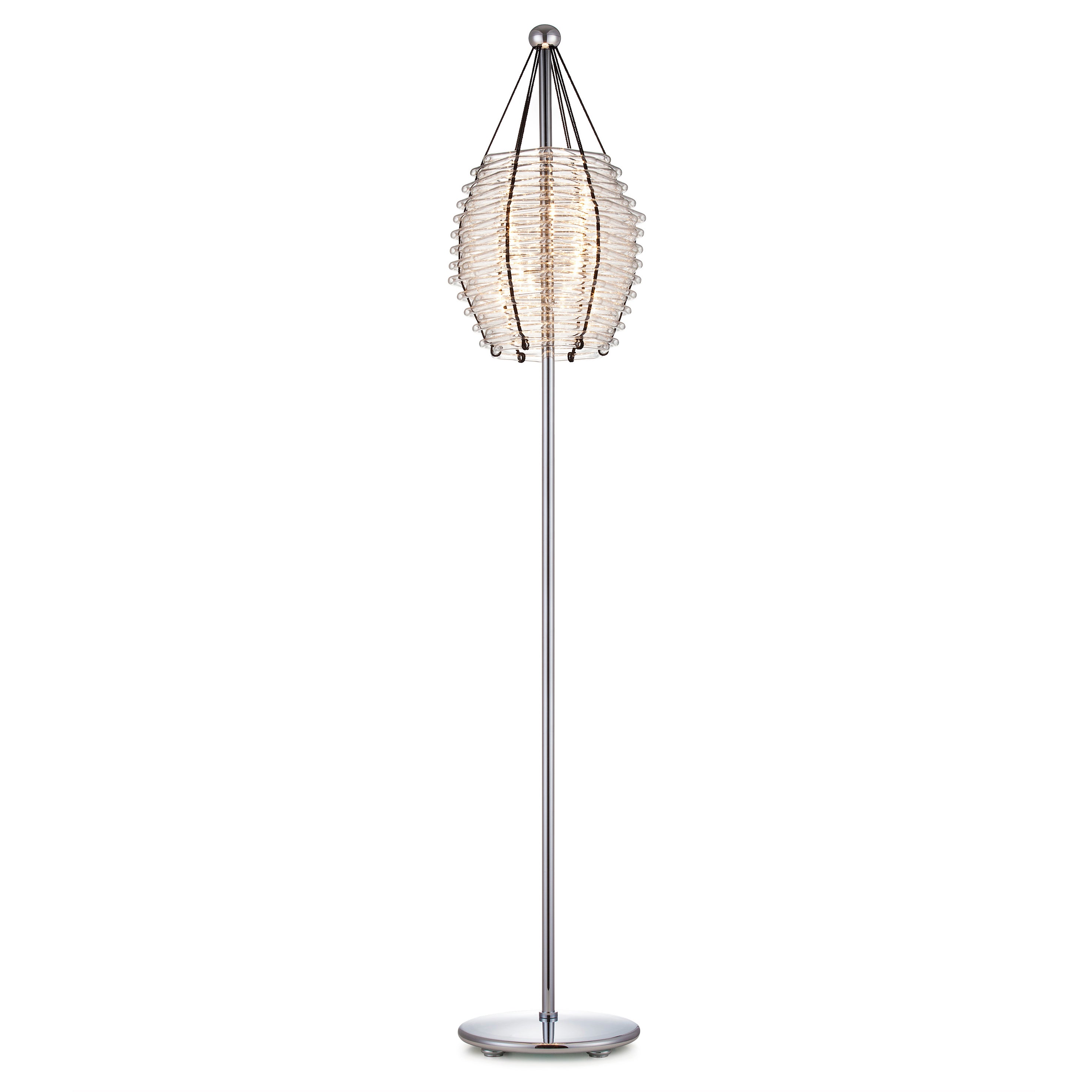 “Basket" Floor Lamp by Marco Dessí