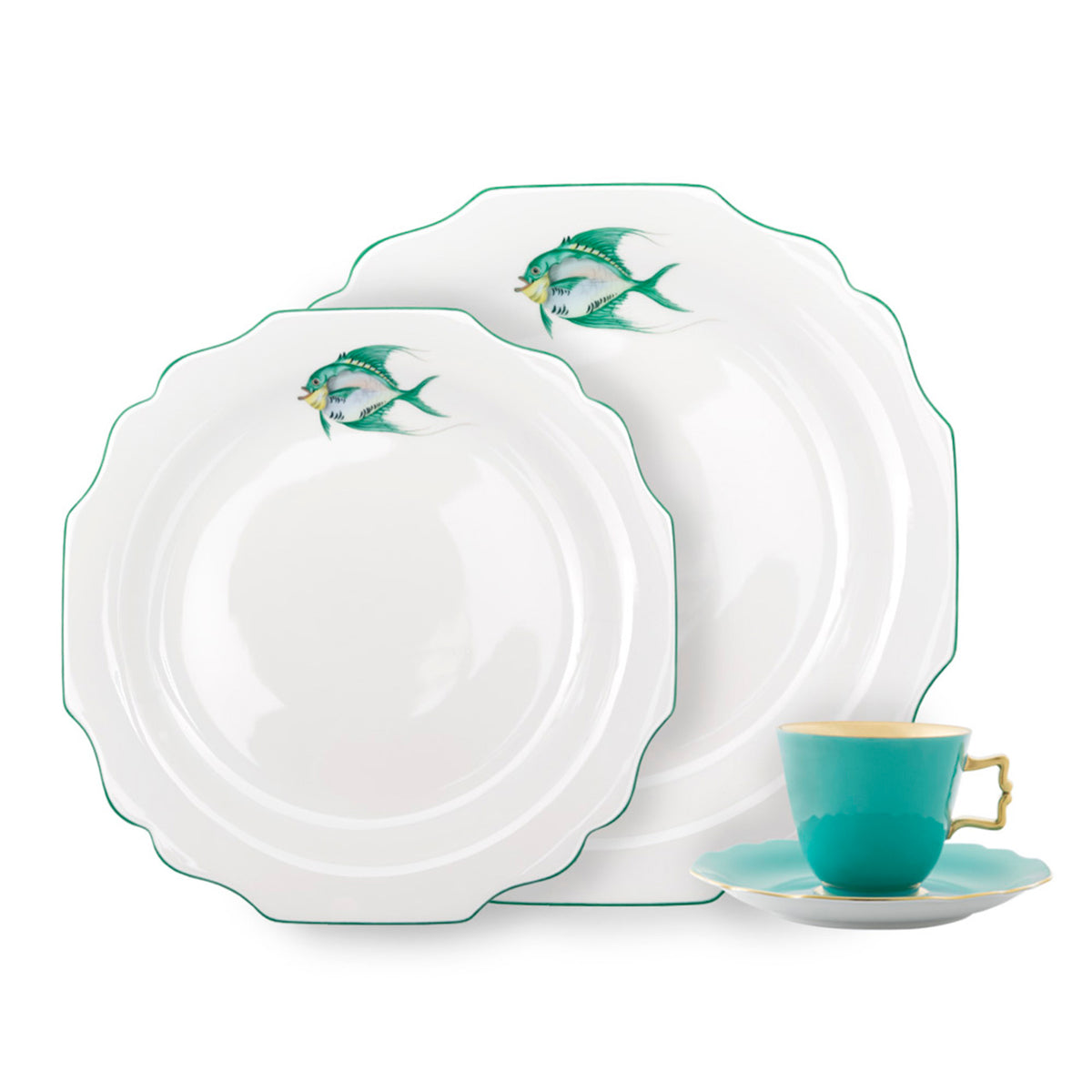 "Belvedere Greater Weaver" Salad / Dessert Plate