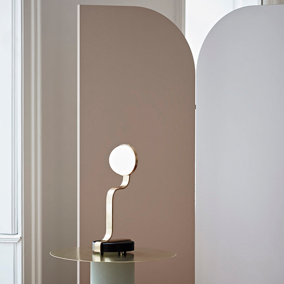 "Script" Table Lamp by Bodo Sperlein