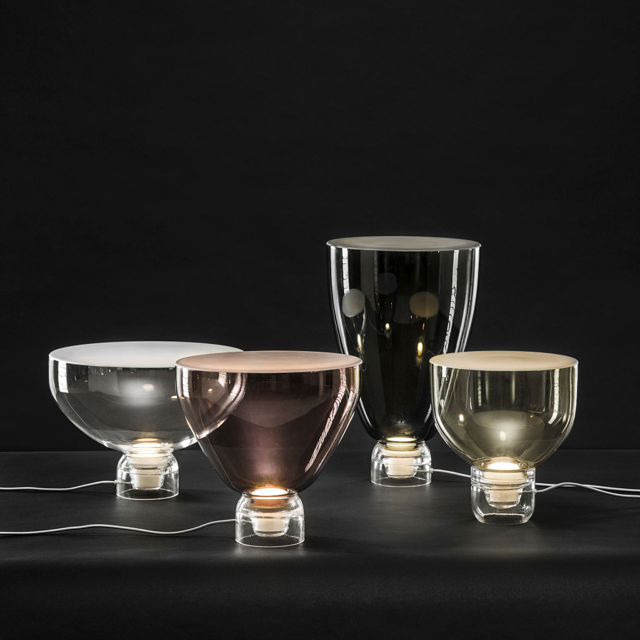 "Lightline" 981 Medium Table Lamp by Lucie Koldova