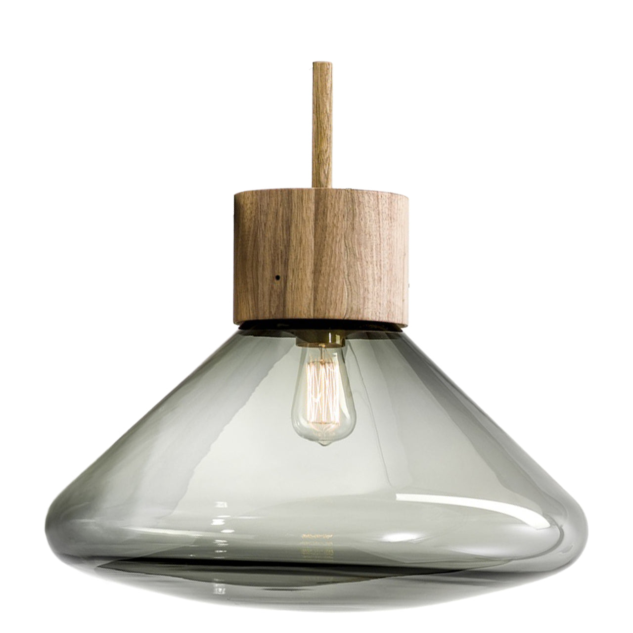 "Muffins" 852 Table Lamp Cognac Transparent by Lucie Koldova & Dan Yeffet