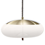 "Knot Disco" Small Pendant Lamp by Chiaramonte Marin