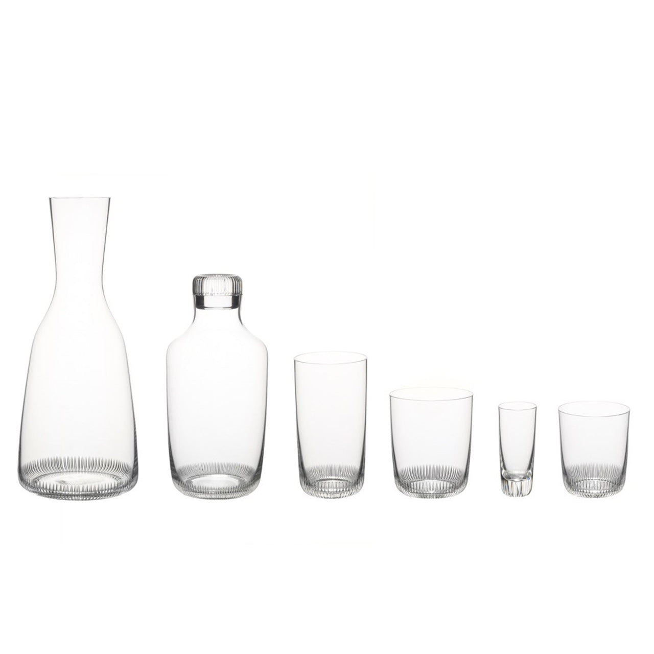 "Grip" Drinking Set No. 281 Wine Decanter by Marco Dessí