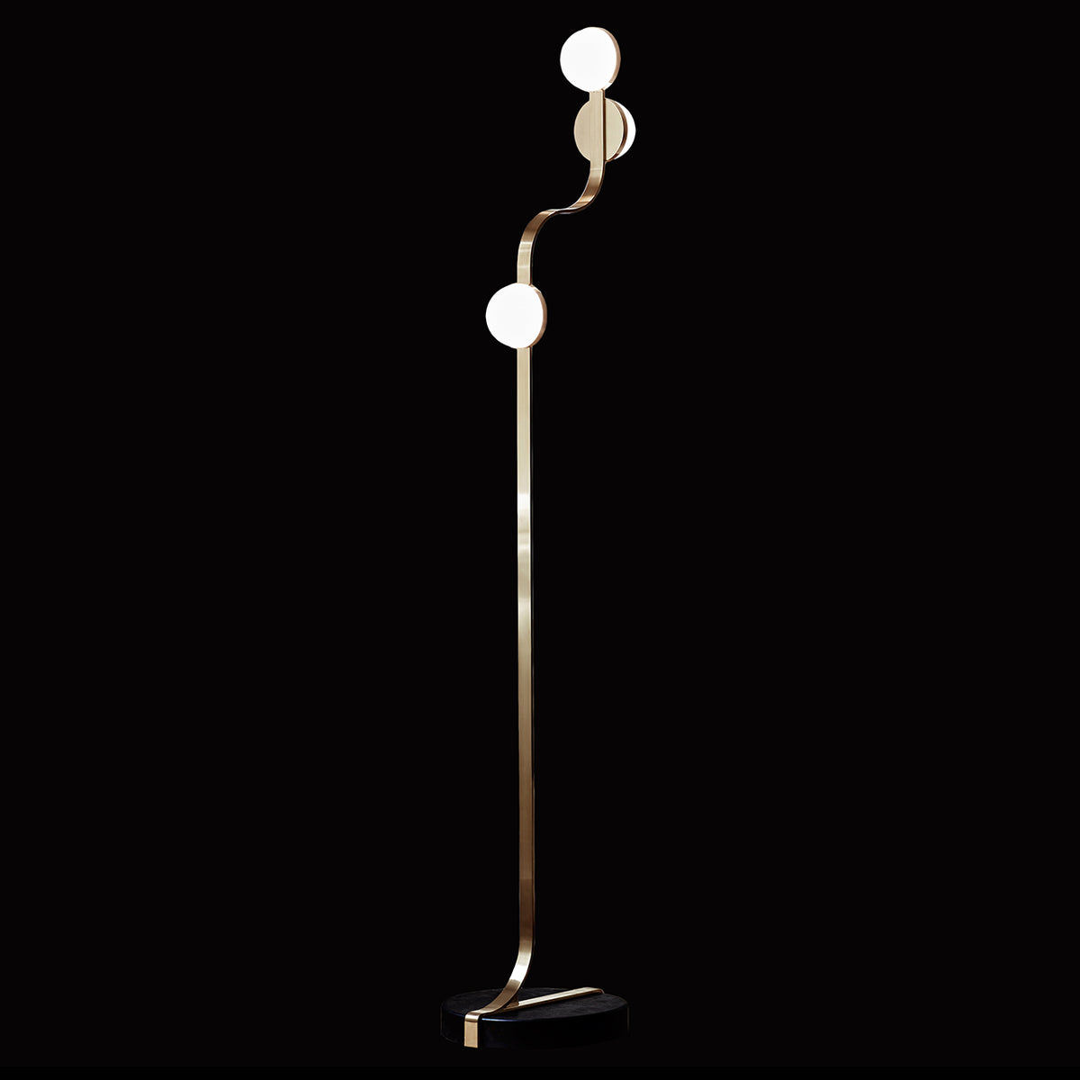 "Script" Floor Lamp by Bodo Sperlein