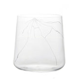 "Fortune Crack" Water Tumbler A by Mark Braun & Murray Moss