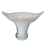 Gray "Cala Lily" Murano Vase