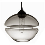 "Groove Low Orb" Pink Pendant Light by Furthur Design