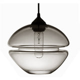 "Groove Low Orb" Green Pendant Light by Furthur Design