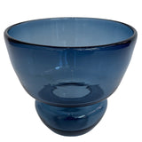 Small "Groove" Bowl in Dark Steel Blue by Furthur Design
