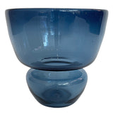 Small "Groove" Bowl in Dark Steel Blue by Furthur Design