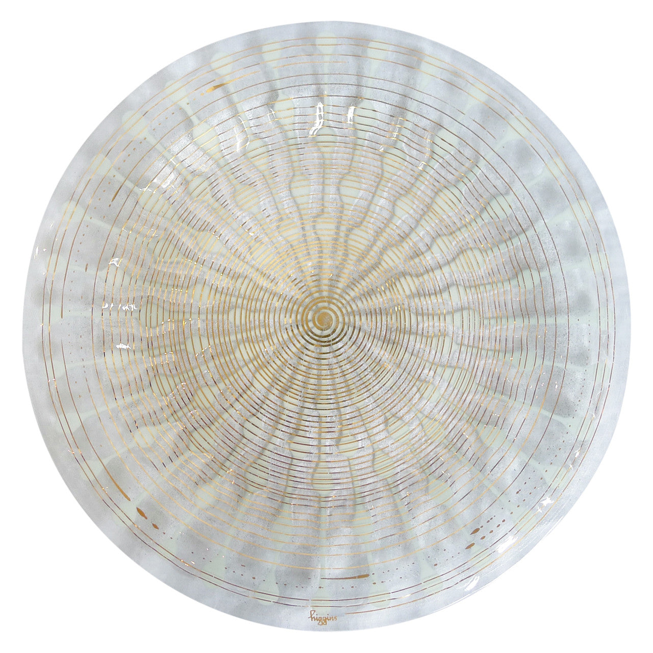 Mid-Century Art Glass Platter